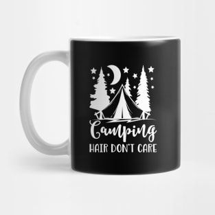 Camping Hair Don't Care Mug